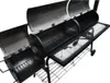vidaXL Barbecue affumicatore Nevada XL Nero Anteprima dell’immagine prodotto 2