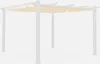 sweeek - Dachplane für Pergola 3x4m - Condate - Ecru Produktbild-Vorschau 1