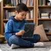 KRUMAD LCD Schreibtafel Kinder 2er Set 8 Zoll, Maltafel mit Produktbild-Vorschau 7