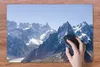 MuchoWow® Schreibtischunterlage Alpen - Schnee - Berg 60x40 Produktbild-Vorschau 3