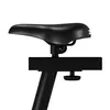A close-up view of a black bicycle seat on a stand. Produktbild-Vorschau