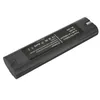 A black power tool battery is shown against a white background. Produktbild-Vorschau