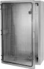 Leergehäuse mit transparenter Tür 400x600x200mm Produktbild-Vorschau 1