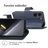 Funda Tipo Libro de Lujo para Xiaomi Poco X8 Pro - Azul Vista previa de la imagen del producto 3