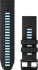 Garmin 010-13281-05 Quickfit Silikonband 26 mm Schwarz/Zirrusblau 1 Produktbild-Vorschau