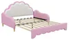 Ulife Sofabett mit Kunstlederbezug und LED-Beleuchtung per Produktbild-Vorschau 9