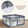 Teddle Parque Infantil para Bebé – Incluye Alfombra de Vista previa de la imagen del producto 7