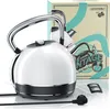 Arendo Wasserkocher 1,7 l, 2200 W, Edelstahl, Retro Style, Produktbild-Vorschau 7