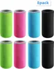 8 Stücke Neopren Kann Ärmel Flasche Kann Kühler Abdeckung Produktbild-Vorschau 1