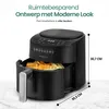 Emerio Airfryer XL 4,5 L – 1300 W – Digitaal – 8 Productafbeelding-voorbeeld 7