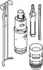 Geberit Heberglocke mit Bassin 240559001 Produktbild-Vorschau 2