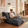COSTWAY 2-in-1 Sitzsack, Bean Bag mit abnehmbarem Bezug,  Produktbild-Vorschau 2