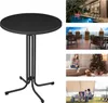 YARDIN Stehtisch Klappbar Stehtische Bistrotisch Ø 80cm Produktbild-Vorschau 4