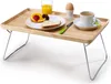 CONTINENTA Bett-Tablett, Gummibaum 53x32x7 cm 3245 Anteprima dell’immagine prodotto 3