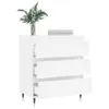 VidaXL 827172, Biały, Żelazo, Drewno, 600 mm, 350 mm, 700 Podgląd zdjęcia produktu 4