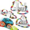 MalPlay Rennstrecke 291 EL. mit Spielzeugauto LED-Lichtern Produktbild-Vorschau 5