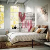 Paravent - Raumteiler Loving Home - Dekorativer Raumtrenner Produktbild-Vorschau 2