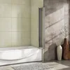 120x140cm Badewannenfaltwand 5-teilig Badewannenaufsatz Produktbild-Vorschau 5