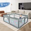 Baby Laufgitter 180x150x66cm Aktivitätszentrum mit Produktbild-Vorschau 4