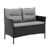 SVITA DALLAS Polyrattan Gartenmöbel Set 4-teilig 2 Sessel Produktbild-Vorschau 5