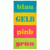 Dyckhoff Strandtuch Colors bunt, 80 x 180 cm Produktbild-Vorschau 3