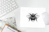 MuchoWow® Mauspad Mousepad Hummel - Botanisch - Retro - Produktbild-Vorschau 5