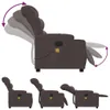 A massage chair shown in multiple positions, demonstrating its reclining and footrest functions. Voir les images du produit