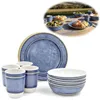 LS-LebenStil Camping-Geschirr Picknick-Set 12-teilig Produktbild-Vorschau 1