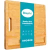 Holzschneidebrett mit Saftaufnahme 43x32cm für Küche Produktbild-Vorschau 1