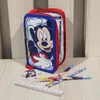 Mickey Mouse Dreikammer-Mäppchen mit Giotto Premium Zubehör Produktbild-Vorschau 8