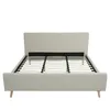Polsterbett HWC-J98, Bett Doppelbett Bettgestell mit Produktbild-Vorschau 2