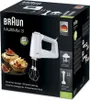 BRAUN Handmixer HM 3135 Mixfuß Zerkleinerer 500 W weiß Produktbild-Vorschau 21