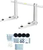 A set of air conditioner mounting brackets and hardware displayed against a white background. Podgląd zdjęcia produktu