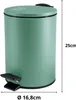 Spirella Treteimer Cannes - salbeigrun - 3L - Metall - 17 x Produktbild-Vorschau 3