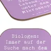 Mr. & Mrs. Panda Tischuntersetzer Spruch Biologin Mikroskop Produktbild-Vorschau 5