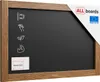 Lavagna MAGNETICA nera da gesso in cornice di legno 60x40 Anteprima dell’immagine prodotto 1