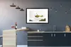 MuchoWow® Gerahmtes Poster Gelber Trauma-Hubschrauber 90x60 Produktbild-Vorschau 5