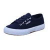 A single navy blue Superga sneaker with a white sole is shown against a white background. Produktbild-Vorschau