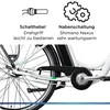 Zündapp Z517 E Bike Damenfahrrad 28 weiß/grün Produktbild-Vorschau 8