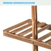 FATIVO Pflanzenregal Holz Mehrstöckig: 96x95x25cm Produktbild-Vorschau 13