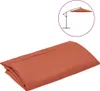 vidaXL Ersatzbezug für Ampelschirm Terracotta-Rot 350 cm Produktbild-Vorschau 1