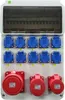 Stromverteiler  CEE 63A 32A 16A 10x230V Schuko Produktbild-Vorschau 1