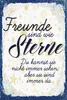 vianmo Holzschild 30x20 cm Freunde wie Sterne sind immer da Produktbild-Vorschau 1
