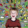 e-floor Spielteppich Stadtstraßen 100 x 200 cm - Bunte Produktbild-Vorschau 4