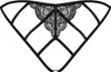 OBSESSIVE Miamor Panty Crotchless Open Bottom Nero S/M Anteprima dell’immagine prodotto 9