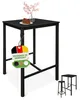 BeFair Bartisch Sven rechteckig 60×60×100 cm – Industrial Produktbild-Vorschau 2