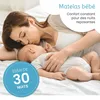 ELONEO Mousse confort surmatelas 60x120cm, 6 cm Voir les images du produit 3