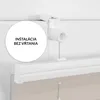 Plissee Estika bez vŕtania – 80 cm cm x 150 cm cm – Béžová Náhľad obrázku produktu 2