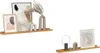 vidaXL Wandregale mit Regal 2 pcs Beige 80 x 9 x 3 cm Produktbild-Vorschau 3