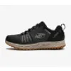 A single black and gray Skechers walking shoe is shown in profile against a white background. Voir les images du produit